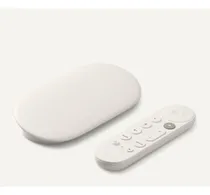 Comprar Google TV Streamer 4k Netflix Hdr Chromecast 2024 Androidtv Tipo de controle remoto de voz de cor branca