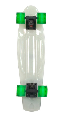 Patineta Penny Ruedas Led Brilla Oscuridad Aluminio Bipokids Glow