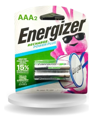 Pilas Baterias Aaa Energizer 2300mha Bl/2 Somos Dist.