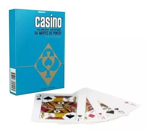 NAIPES CASINO POKER 54 PLASTIFICADOS