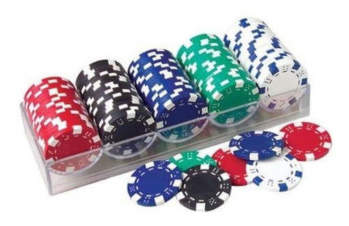 Ee.uu. Juguete Deluxe Poker Conjunto De Chips.