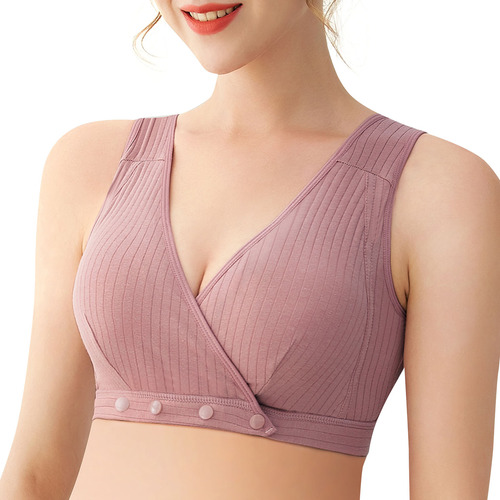 Ropa Interior Femenina De Lactancia Suave Para Bralettes De