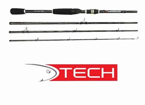 Para Bait Y Señuelo Tech Quattro 1.98 Mt  12-25 Lb 4 Tr