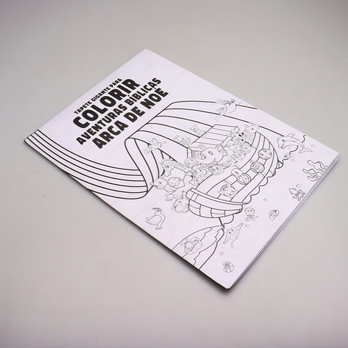 Tapete Gigante Para Colorir Aventuras Bíblicas - Arca De Noé