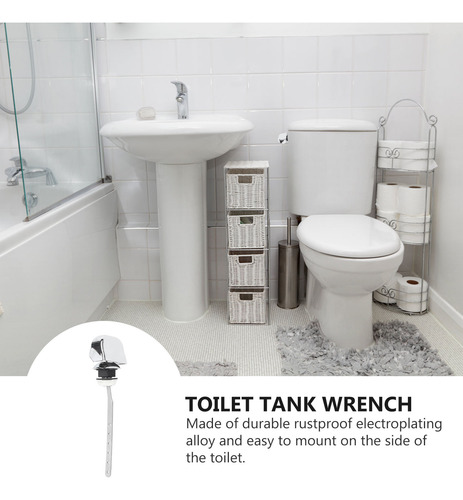 Lavabo Universal Para Inodoro Doméstico Con Palanca De Desca