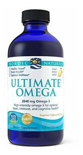 Suplemento Omega 3 - Nordic Naturals Omega Último Líquido, L