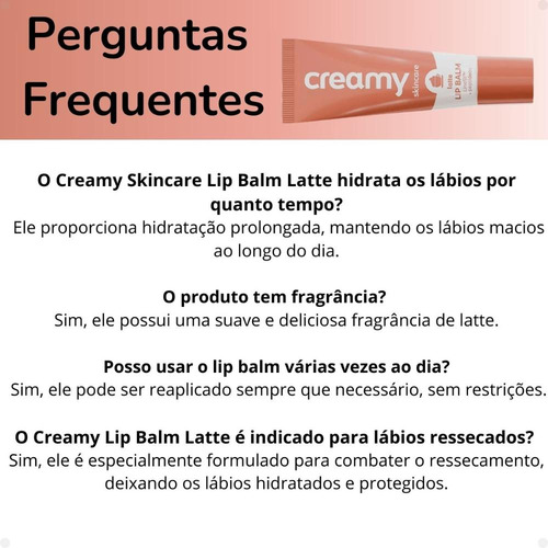 Lip Balm Creamy The Coffe Latte 10g