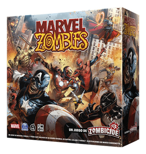 Marvel Zombies - Juego De Mesa En Español Heroes - Asmodee