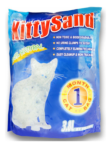 Kitty Sand Gel Sanitario Aroma Lavanda 3,8 Litros