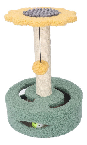 Soporte Interactivo Para Rascar Árboles De Sisal Para Gatos