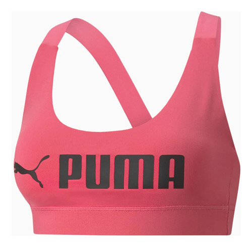 Top Puma Training Mid Impact Fit Mujer Fu Tienda Oficial