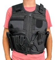Comprar Capa De Colete Tático X-tudo Preto Segurança Airsoft Tatico