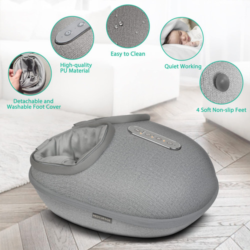 Masajeador De Pies Medcursor Mdfm400 Con Calor, Shiatsu Deep