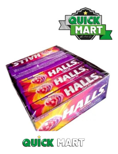 Mentas Halls Fruit Mix 12 Und