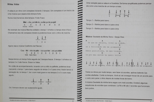 Livro Método De Violão Popular Vol1 - Aprenda Violão