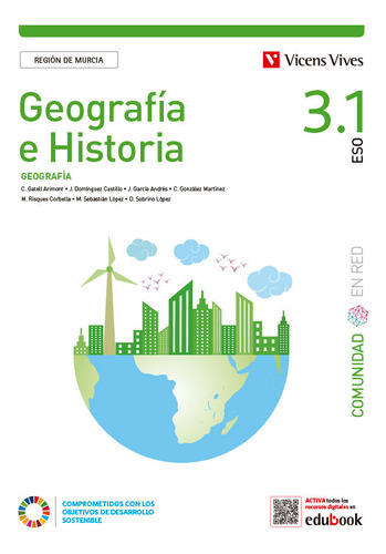 Libro Geografia E Historia 3 (3.1-3.2) Murcia (cer) - Aa.vv