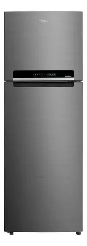 Geladeira Midea Frost Free Duplex Inox 394l Mdrt533evd461 Inox 110v