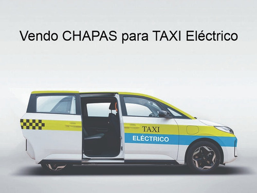 Vendo Chapas, Permisos Para Taxi Eléctrico