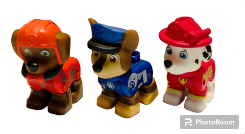 Paw Patrol Set X 3 Patrulla Canina 