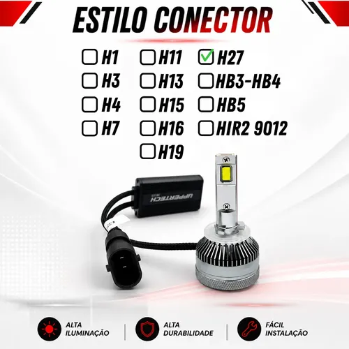 Lâmpada Led Automotiva Supreme White 240w 6000k 20000 Lumens