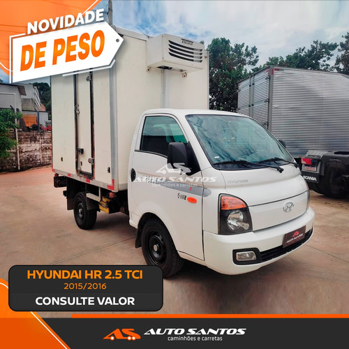 Hyundai Hr 2.5 Tci 2015/2016 Com Baú Refrigerado         