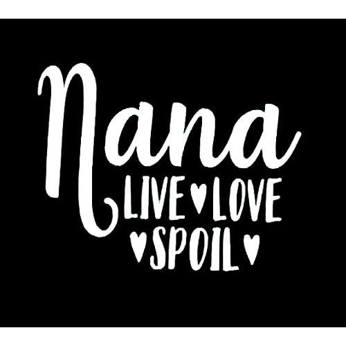 Adhesivo Nana Live Love Spoil Mkr, Autos, Camiones, Fur...