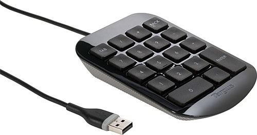 Targus - Teclado Numerico Alambrico Usb 3ft Plug And Play Wi