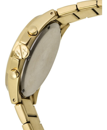 Reloj Armani Exchange Hombre Drexler Acero Vr Color de la correa Dorado