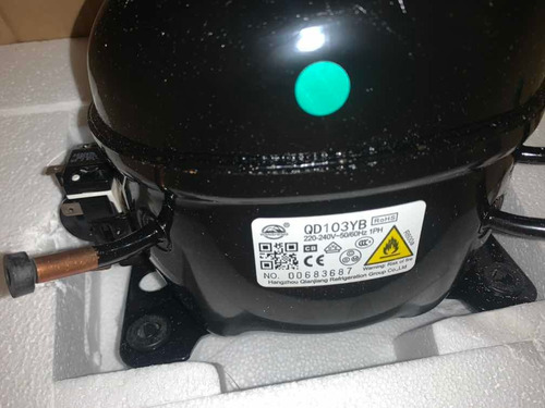 Compresor R600a Nuevo 1/6+ Hp Para Refrigeradora Congeladora