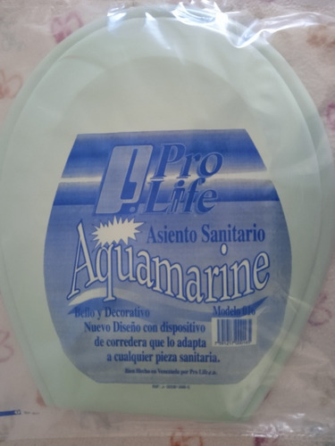 Imagen 7 de 8 de Tapa O Asiento Sanitario Aquamarine Prolife