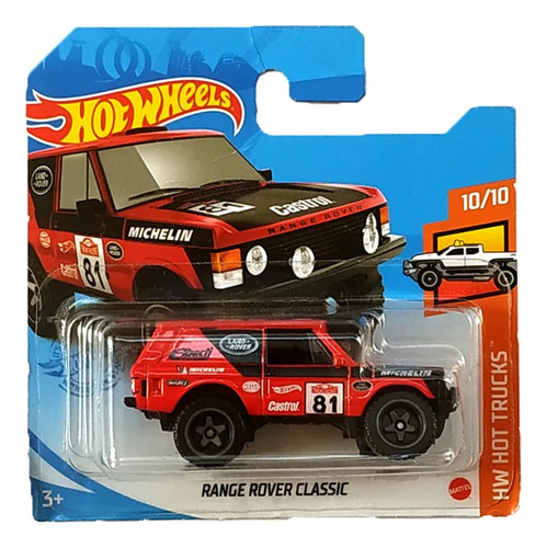 Hot Wheels Land Rover Range Rover Classic Coleccionable