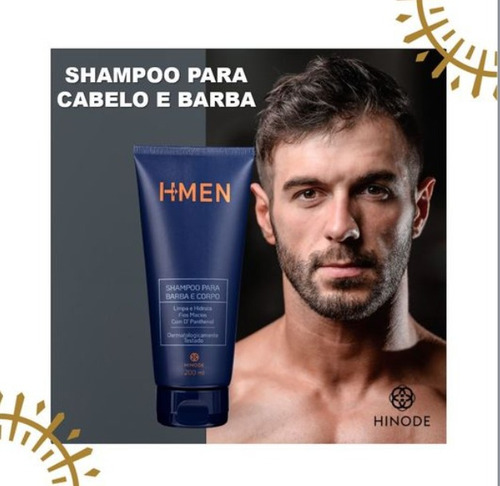 Shampoo Para Barba E Corpo Hmen 200ml