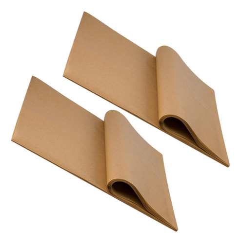 Pacote Com 200 Folhas De Papel Vegetal De Cozinha Para Assar