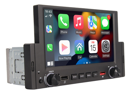 Reproductor Multimedia De 6,2 Pulgadas Con Cable Para Respal
