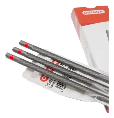 Lima Pra Corrente De Motosserra Oregon 5/32'' 4,0mm Kit C/3