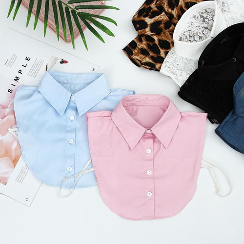 Blusa Con Cuello Falso Y Accesorios De Ropa Con Cuello Falso