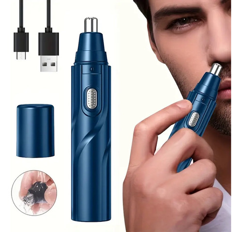 Depiladora Nariz Oreja Cejas Hombre Cortadora Recargable Usb