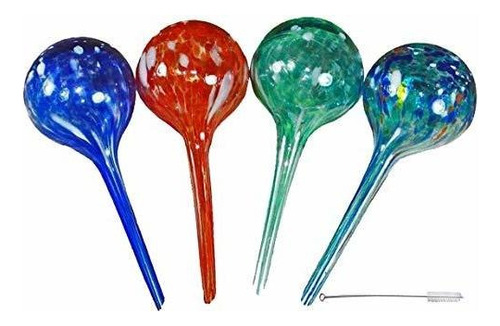 5starsuperdeals Aguamarina Planta De Riego Globos Mini 4 P