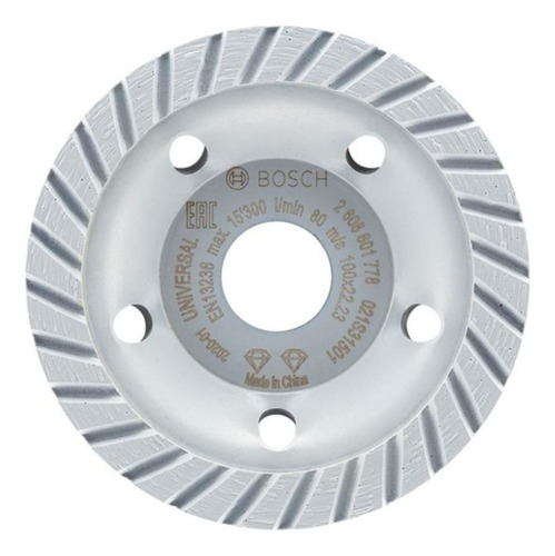 Rebolo Diamantado Expforuniv Turbo 100x22,23mm Bosch