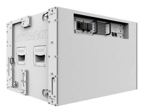 Caixa Sub Grave Attack Ativo Versa Red Vsl115a 1x15 Branco 220/110