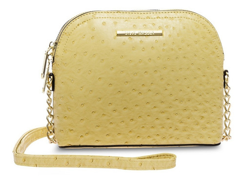 Bolsa Dt616060 Steve Madden Para Mujer Color Dorado Diseño de la tela Liso