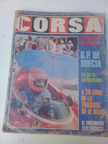 Revista Corsa 473 (1975) F1 Lauda Gradassi Tragedia Le Mans