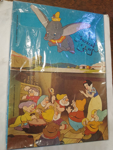 2 Puzzles Disney 25 Piezas Zona Retro Juguetería Vintage