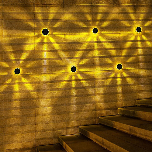Luces Solares Para Cubierta Al Aire Libre, 4 Paquetes, Luz S