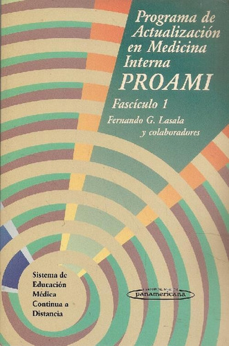 Libro Proami Programa De Actualizacion En Medicina Interna 