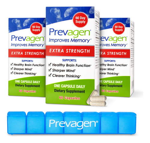 Prevagen Mejora La Memoria: Extra Strength 20 Mg, 60 Capsula