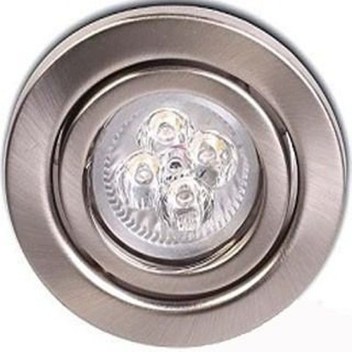 Imagen 1 de 4 de Pack X 20 Spot Led Platil + 20 Focos Led 7w 220v Candil