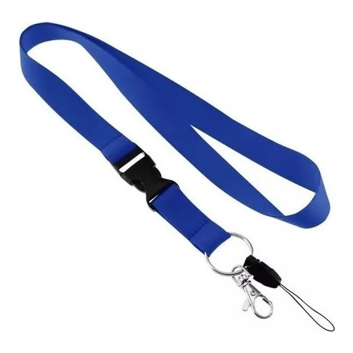 Pack 10 Cinta Lanyard Gruesa Extraibles Varios Colores