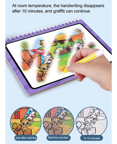 Páginas De Pintura Al Agua Para Educación Temprana & Doodle