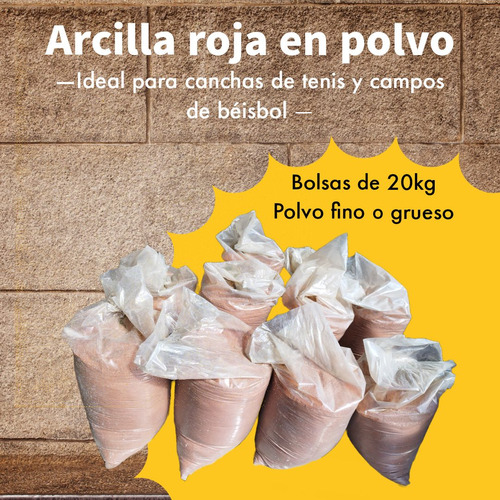 Arcilla Roja En Polvo